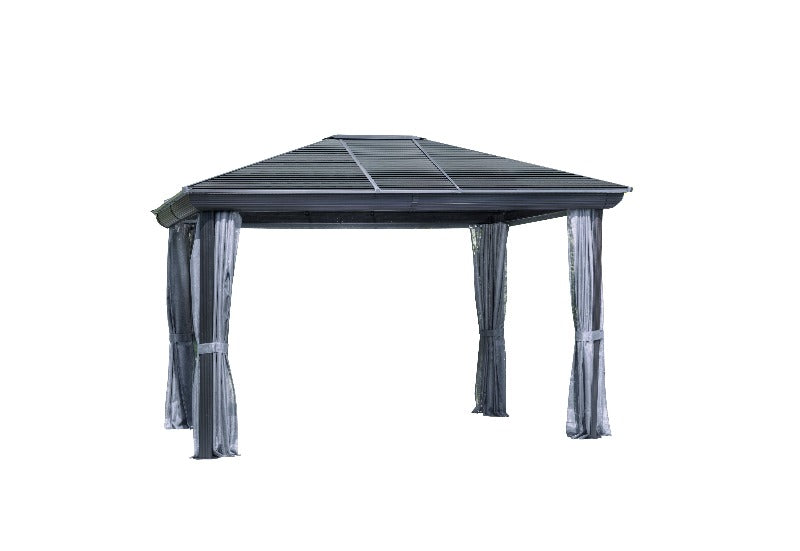 Gazebo Penguin Venus Gazebo Metal Roof 10'x10' front view