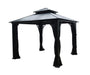 Corriveau Outdoor Furniture Metropolis Gazebo 10'x10' front view