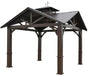 Corriveau Outdoor Furniture Cottage Gazebo 12'x12' side view