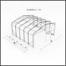 Gazebo Penguin Deluxe Double Car Shelter Top Angle View of 20 x 20 Foot Car Garage Tent Spec Sheet