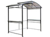 Gazebo Penguin Kobe Barbeque Shelter - 5'x8' Front Angle View Of Entire Barbeque Enclosure