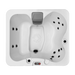 Canadian Spa Company - Manitoba 4-Person 15-Jet Portable Hot Tub top view of tub showing seats and jets