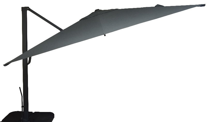 Corriveau Outdoor Furniture Oasis Umbrella 10' Dark Charcoal side view