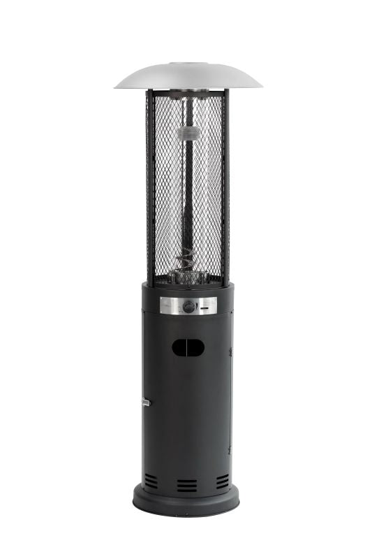 Backyard Lifestyles Shinerich  Inferno Patio Heater - Matte Black front view