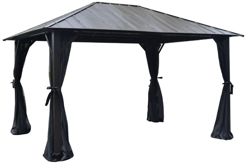 Corriveau Outdoor Furniture Seoul Gazebo 10'x10' front view