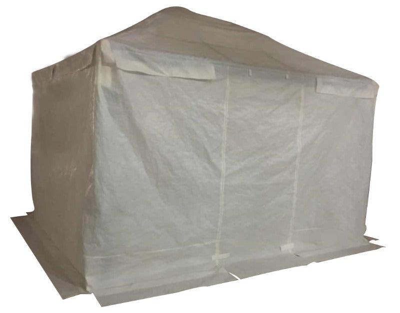 Corriveau Outdoor Furniture Winter Cover for 10'x10' Gazebo front view